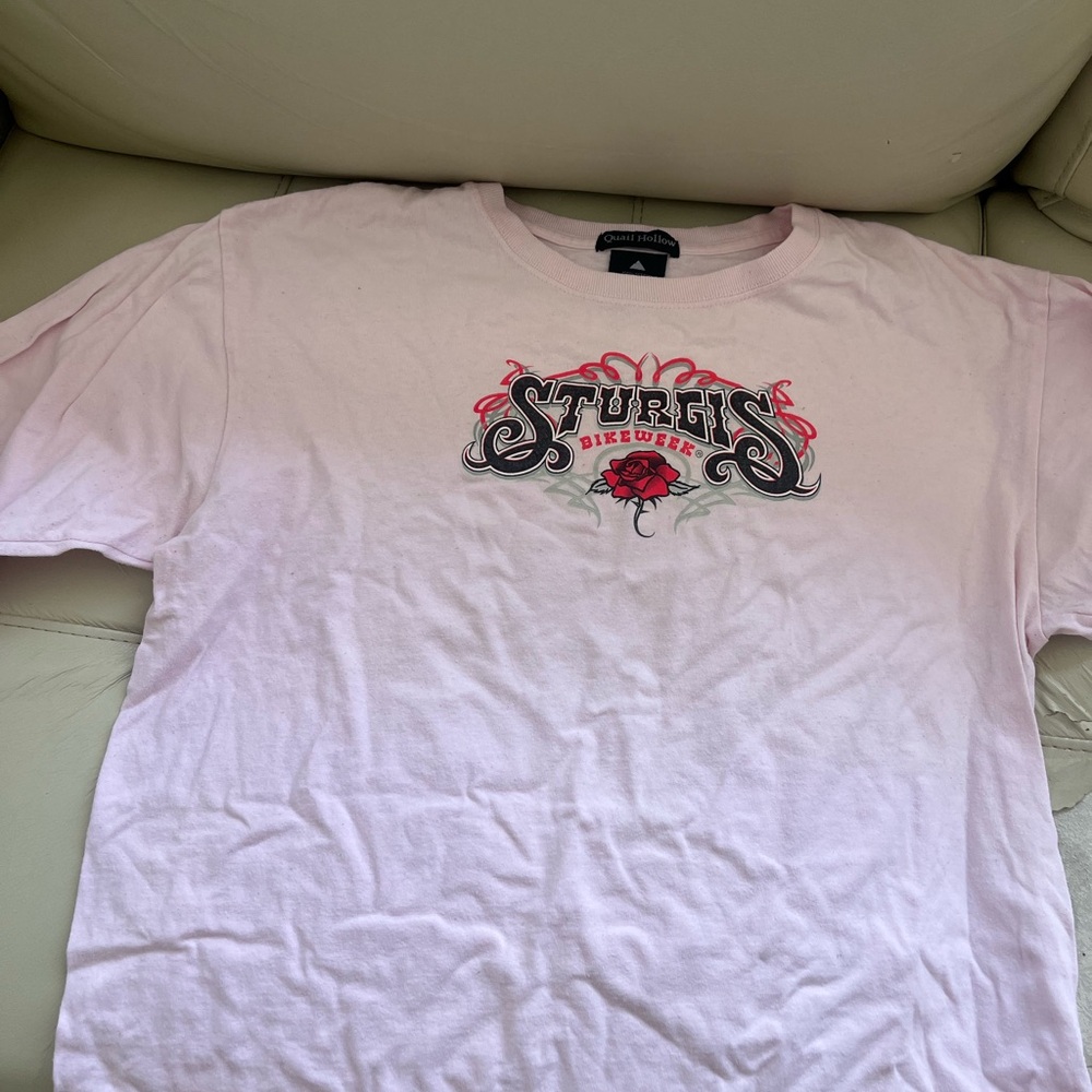 Biker Pink T-Shirt